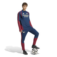 adidas Arsenal Europees Trainingstrui 1/4-Zip 2026-2027 Donkerblauw Rood Lichtgeel