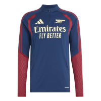 adidas Arsenal Europees Trainingstrui 1/4-Zip 2026-2027 Donkerblauw Rood Lichtgeel