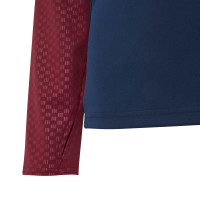 adidas Arsenal Europees Trainingstrui 1/4-Zip 2026-2027 Kids Donkerblauw Rood Lichtgeel
