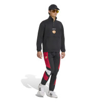 adidas Manchester United EQT Trainingspak 1/4-Zip Zwart Rood Wit