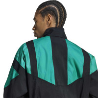 adidas Liverpool EQT Training Jacket 2026-2027 Black Turquoise White