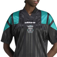 adidas Liverpool EQT T-Shirt Zwart Turquoise Wit