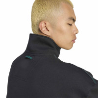 adidas Liverpool EQT Trainingstrui 1/4-Zip Zwart Wit