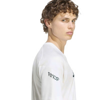 adidas Real Madrid Pre-Match Trainingsshirt 2026-2027 Wit Zwart
