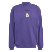 adidas Real Madrid EQT Crew Sweater Paars Zwart