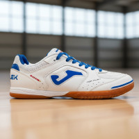 Joma Top Flex Zaalvoetbalschoenen (IN) Wit Blauw Bruin