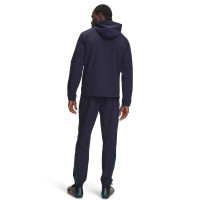 Under Armour Challenger Pro Trainingspak Full-Zip Donkerblauw Turquoise