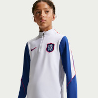 Nike Chelsea Strike Training sweater 1/4-Zip 2026-2027 Kids White Blue