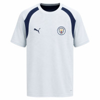 PUMA Manchester City Trainingsshirt 2026-2027 Kids Lichtblauw Donkerblauw
