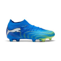 PUMA Future 9 Ultimate Gras Voetbalschoenen (FG) Blauw Luminous Blue Lime