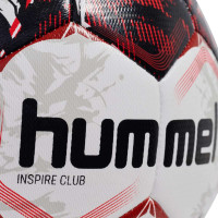 Hummel Inspire Club Football Size 5 Red White