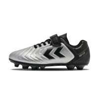 hummel TOP STAR VC 2.0 Gras Football Boots (FG) Kids Silver Black