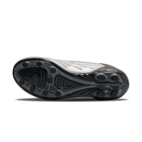 hummel TOP STAR VC 2.0 Gras Football Boots (FG) Kids Silver Black