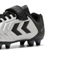 hummel TOP STAR VC 2.0 Gras Football Boots (FG) Kids Silver Black