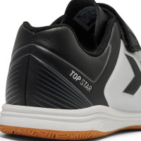hummel TOP STAR VC 2.0 Indoor Football Boots (IN) Kids Silver Black