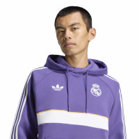 adidas Real Madrid Originals Hoodie Purple White Orange