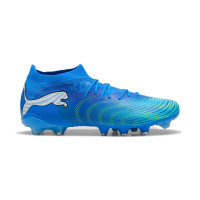 PUMA Future 9 Match Grass/Artificial Grass Football Boots (MG) Blue Luminous Blue Lime