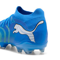 PUMA Future 9 Match Grass/Artificial Grass Football Boots (MG) Blue Luminous Blue Lime