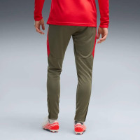 PUMA AC Milan Trainingsbroek 2026-2027 Donkergroen Rood Wit