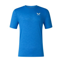Castore Adapt All Over Print Trainingsshirt Felblauw Wit