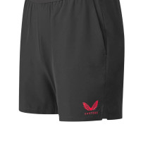 Castore Adapt Woven Training Short Dark Grey Hot Pink