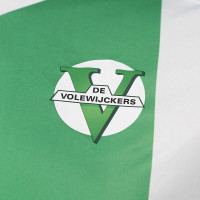 De Volewijckers Wedstrijdshirt Junior Groen Wit