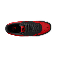 Nike Court Vision Low Sneakers Zwart Rood Rood Wit