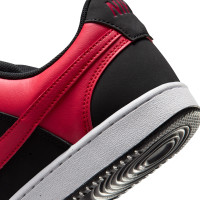Nike Court Vision Low Sneakers Zwart Rood Rood Wit