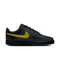 Nike Court Vision Low Sneakers Dark Grey Yellow Black
