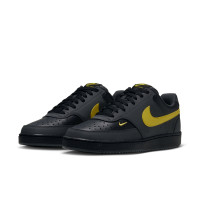 Nike Court Vision Low Sneakers Dark Grey Yellow Black