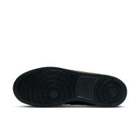 Nike Court Vision Low Sneakers Dark Grey Yellow Black