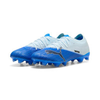 PUMA Ultra Nitro 7 Match Grass/Artificial Grass Football Boots (MG) Light Blue Blue Lime