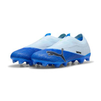 PUMA Ultra Nitro 7 Match Veterloze Gras / Kunstgras Voetbalschoenen (MG) Lichtblauw Blauw Lime