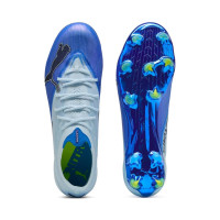 PUMA Ultra Nitro 7 Ultimate Grass Football Boots (FG) Light Blue Blue Lime