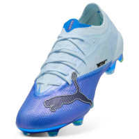 PUMA Ultra Nitro 7 Ultimate Grass Football Boots (FG) Light Blue Blue Lime