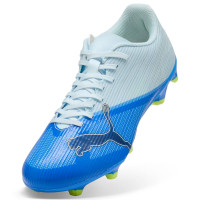 PUMA Ultra 7 Play Gras / Kunstgras Voetbalschoenen (MG) Lichtblauw Blauw Lime