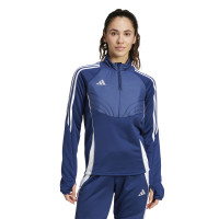 adidas Tiro 24 Winterized Trainingstrui 1/4-Zip Dames Donkerblauw Wit
