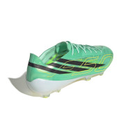 adidas F50 Hyperfast EVO Gras Voetbalschoenen (FG) Mintgroen Zwart Wit