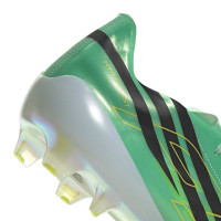 adidas F50 Hyperfast EVO Gras Voetbalschoenen (FG) Mintgroen Zwart Wit