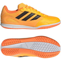 adidas Super Sala III Indoor Football Boots (IN) Kids Bright Orange Black Orange