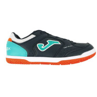 Joma Top Flex Indoor Football Boots (IN) Kids Dark Blue White Turquoise