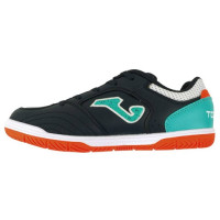 Joma Top Flex Indoor Football Boots (IN) Kids Dark Blue White Turquoise