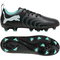 PUMA Future 9 Play Grass/Artificial Grass Football Boots (MG) Kids Black Intense Mint White