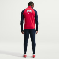 Nike Atletico Madrid Strike Trainingspak 1/4-Zip 2026-2027 Rood Donkerblauw Wit