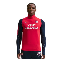Nike Atletico Madrid Strike Trainingspak 1/4-Zip 2026-2027 Rood Donkerblauw Wit