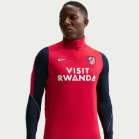 Nike Atletico Madrid Strike Trainingspak 1/4-Zip 2026-2027 Rood Donkerblauw Wit