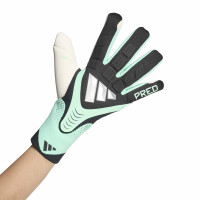 adidas Predator Pro Goalkeeper Gloves Black Mint Green Silver
