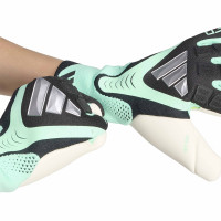 adidas Predator Pro Goalkeeper Gloves Black Mint Green Silver
