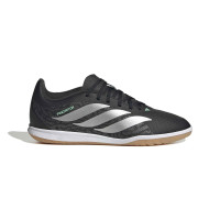 adidas Predator Club Zaalvoetbalschoenen (IN) Kids Zwart Zilver Mintgroen