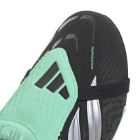 adidas Predator Elite FT Gras Voetbalschoenen (FG) Kids Zwart Zilver Mintgroen